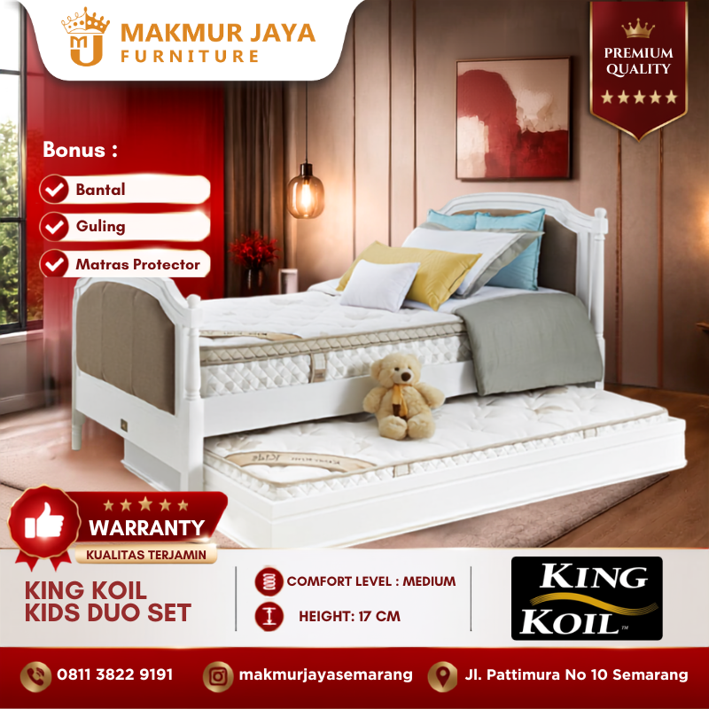 KING KOIL KIDS DUO SET